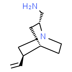 (1S,2R,5R)-2-AMINOMETHYL-5-VINYLQUINUCLIDINE structure