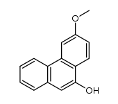 6-methoxy-9-phenanthrol Structure