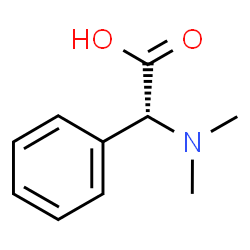 (R)-2-(diMethylaMino)-2-phenylaceticacid Structure