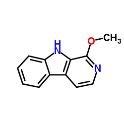 1-Methoxy-9H-β-carboline Structure