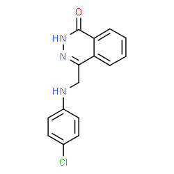 4-[(4-CHLOROANILINO)METHYL]-1(2H)-PHTHALAZINONE Structure