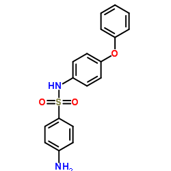 4-AMINO-N-(4-PHENOXY-PHENYL)-BENZENESULFONAMIDE Structure