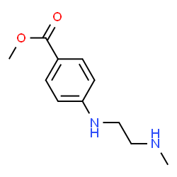 Benzoic acid, 4-[[2-(methylamino)ethyl]amino]-, methyl ester (9CI)结构式