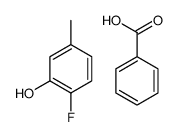benzoic acid,2-fluoro-5-methylphenol结构式
