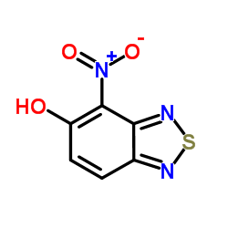 4-Nitro-2,1,3-benzothiadiazol-5-ol Structure