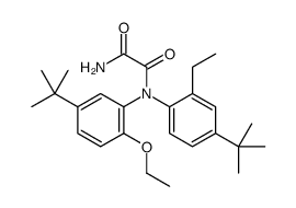 N'-(5-tert-butyl-2-ethoxyphenyl)-N'-(4-tert-butyl-2-ethylphenyl)oxamide结构式