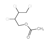 1-Butanol,2,3,4-trichloro-, 1-acetate结构式