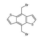 Bis(brommethyl)-4,8-benzo-(1,2-b,4,5-b')dithiophen结构式