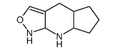 1H-Cyclopent[b]isoxazolo[4,3-e]pyridine(9CI) structure