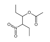 4-nitrohexan-3-yl acetate结构式