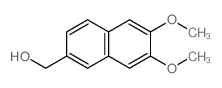 (6,7-dimethoxynaphthalen-2-yl)methanol Structure