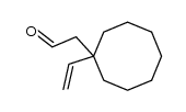 2-(1-vinylcyclooctyl)acetaldehyde结构式