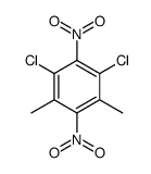 1,5-dichloro-2,4-dimethyl-3,6-dinitrobenzene结构式