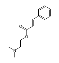 2-(dimethylamino)ethyl 3-phenylprop-2-enoate结构式