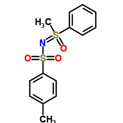 4-Methyl-N-[methyl(oxido)phenyl-λ6-sulfanylidene]benzenesulfonamide结构式