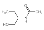 N-(1-hydroxybutan-2-yl)acetamide结构式