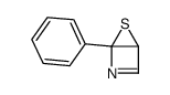 4-phenyl-5-thia-3-azabicyclo[2.1.0]pent-2-ene Structure