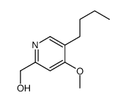 (5-butyl-4-methoxypyridin-2-yl)methanol Structure