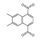 6,7-dimethyl-1,4-dinitronaphthalene Structure