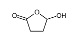 5-hydroxyoxolan-2-one Structure