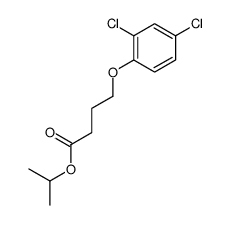 propan-2-yl 4-(2,4-dichlorophenoxy)butanoate Structure