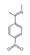 N-methyl-1-(4-nitrophenyl)ethanimine Structure