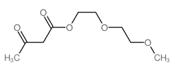 2-(2-methoxyethoxy)ethyl 3-oxobutanoate结构式