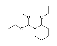 1-Formyl-1-ethoxycyclohexan-diethylacetal Structure