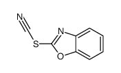 1,3-benzoxazol-2-yl thiocyanate Structure