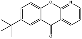 7-(1,1-dimethylethyl)-5H-(1)benzopyrano(2,3-b)pyridin-5-one picture