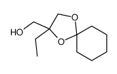 (3-ethyl-1,4-dioxaspiro[4.5]decan-3-yl)methanol Structure