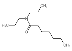 Heptanamide,N,N-dipropyl- Structure