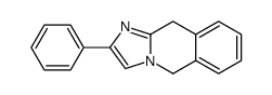 2-phenyl-5,10-dihydroimidazo[1,2-b]isoquinoline结构式