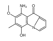 5-amino-8-hydroxy-6-methoxy-7-methylpyrrolo[1,2-a]indol-4-one结构式