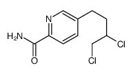 5-(3,4-dichlorobutyl)pyridine-2-carboxamide结构式