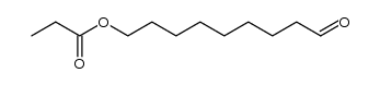 1-Propionoxy-nonan-9-al Structure