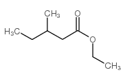 Ethyl 3-methylpentanoate structure