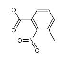 3-methyl-2-nitrobenzoic acid Structure