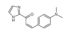 (4-(dimethylamino)cinnamoyl)imidazole结构式