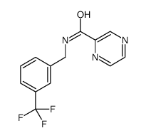 Pyrazinecarboxamide, N-[[3-(trifluoromethyl)phenyl]methyl]- (9CI) picture