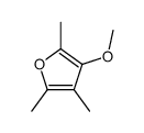 3-methoxy-2,4,5-trimethylfuran Structure