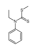 methyl N-ethyl-N-phenylcarbamodithioate Structure