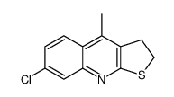7-chloro-4-methyl-2,3-dihydrothieno[2,3-b]quinoline结构式