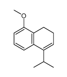 8-methoxy-4-propan-2-yl-1,2-dihydronaphthalene Structure