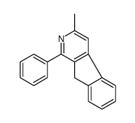 3-methyl-1-phenyl-9H-indeno[2,1-c]pyridine Structure