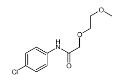 N-(4-chlorophenyl)-2-(2-methoxyethoxy)acetamide Structure