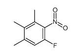 1-fluoro-3,4,5-trimethyl-2-nitrobenzene结构式