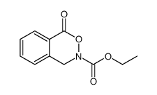 ethyl 1-oxo-4H-2,3-benzoxazine-3-carboxylate结构式