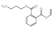 butyl ethenyl benzene-1,2-dicarboxylate structure