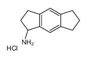 1,2,3,5,6,7-hexahydro-s-indacen-1-amine,hydrochloride结构式